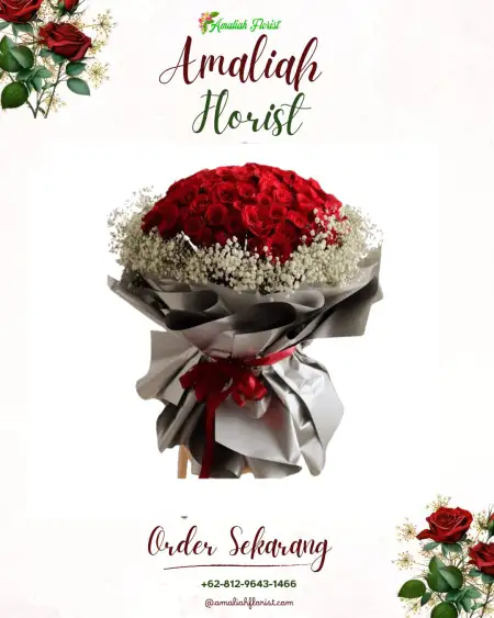 Buket Bunga Garden Wedding Bekasi