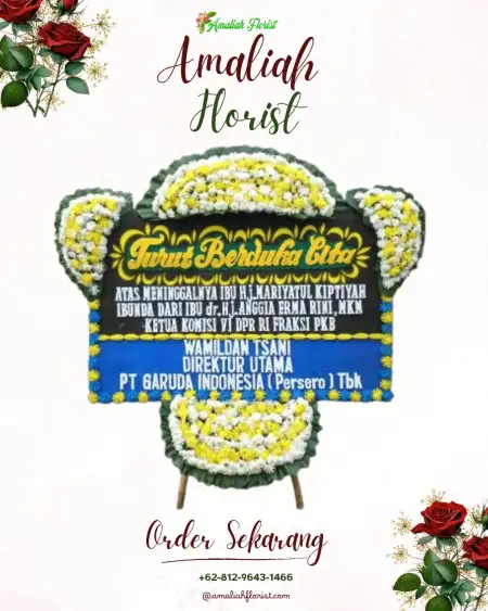 Papan Bunga Duka Garden Wedding Bekasi