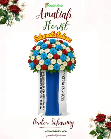 Standing Flowers Garden Wedding Bekasi